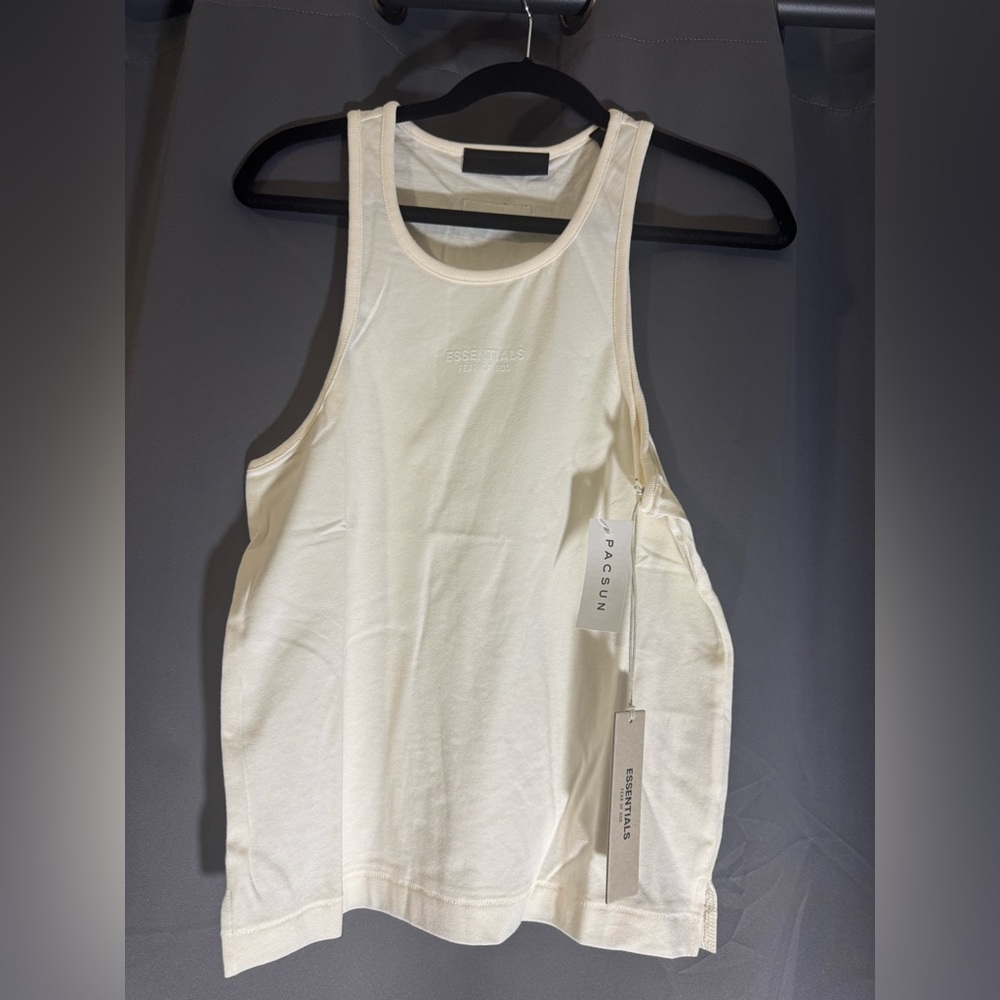 Fear of God ESSENTIALS Women's Cloud Dancer Tank Top